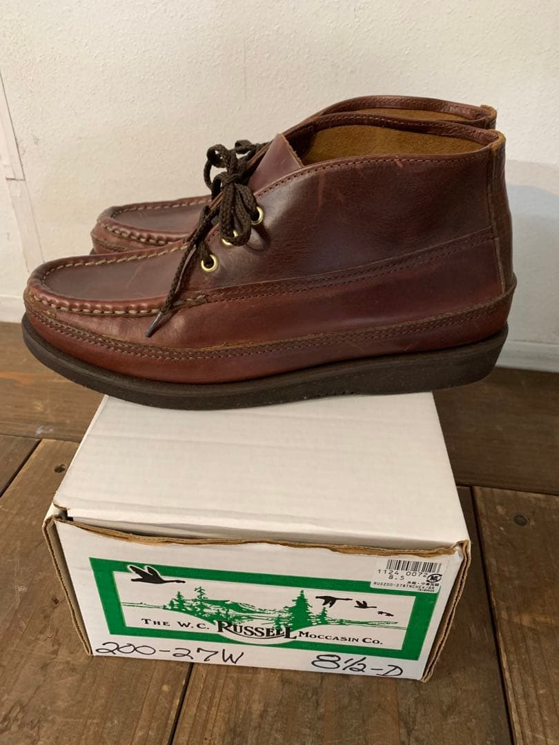 ラッセルモカシン　ブーツ