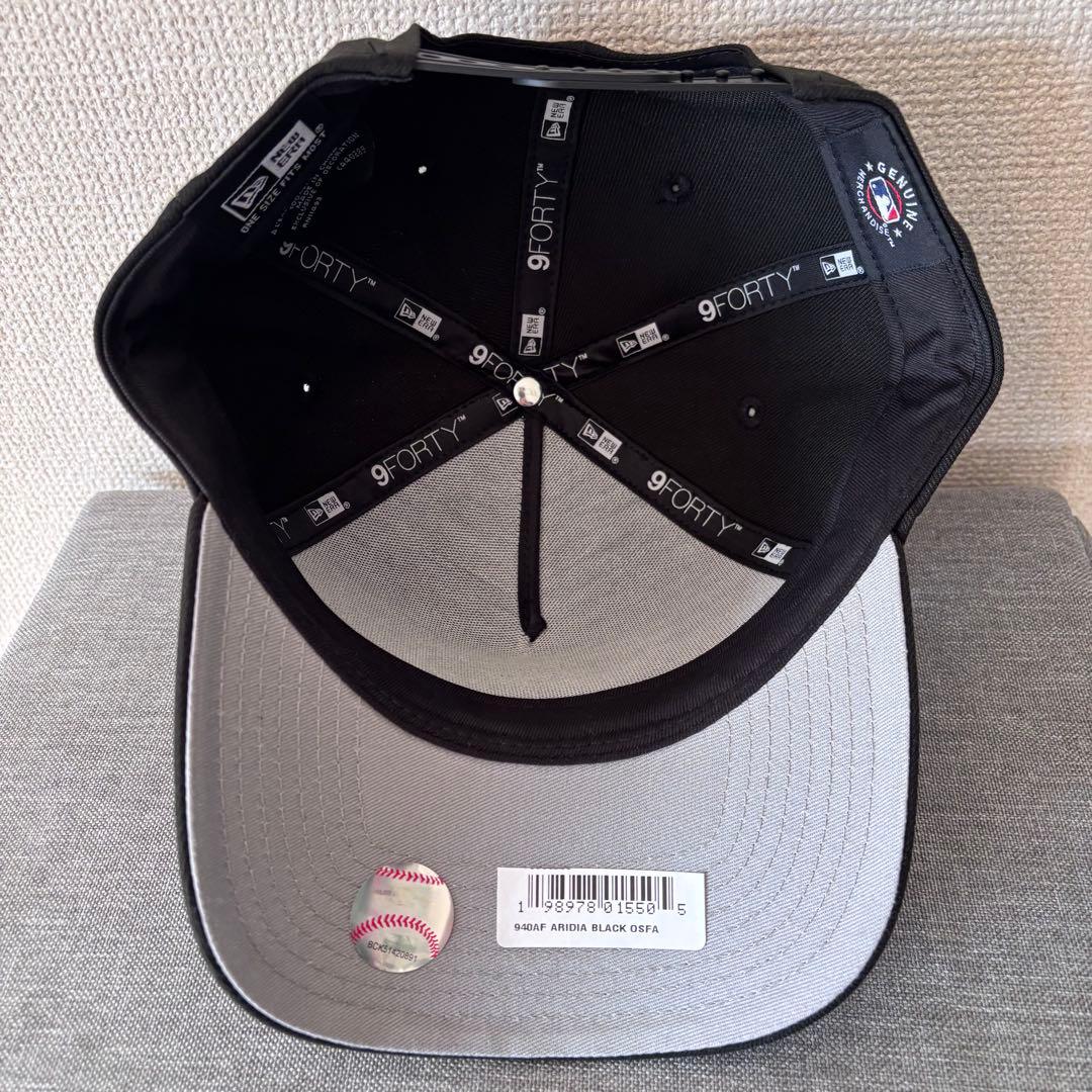 【海外限定】ニューエラ アリゾナダイアモンドバックス 9FORTY Aフレーム黒