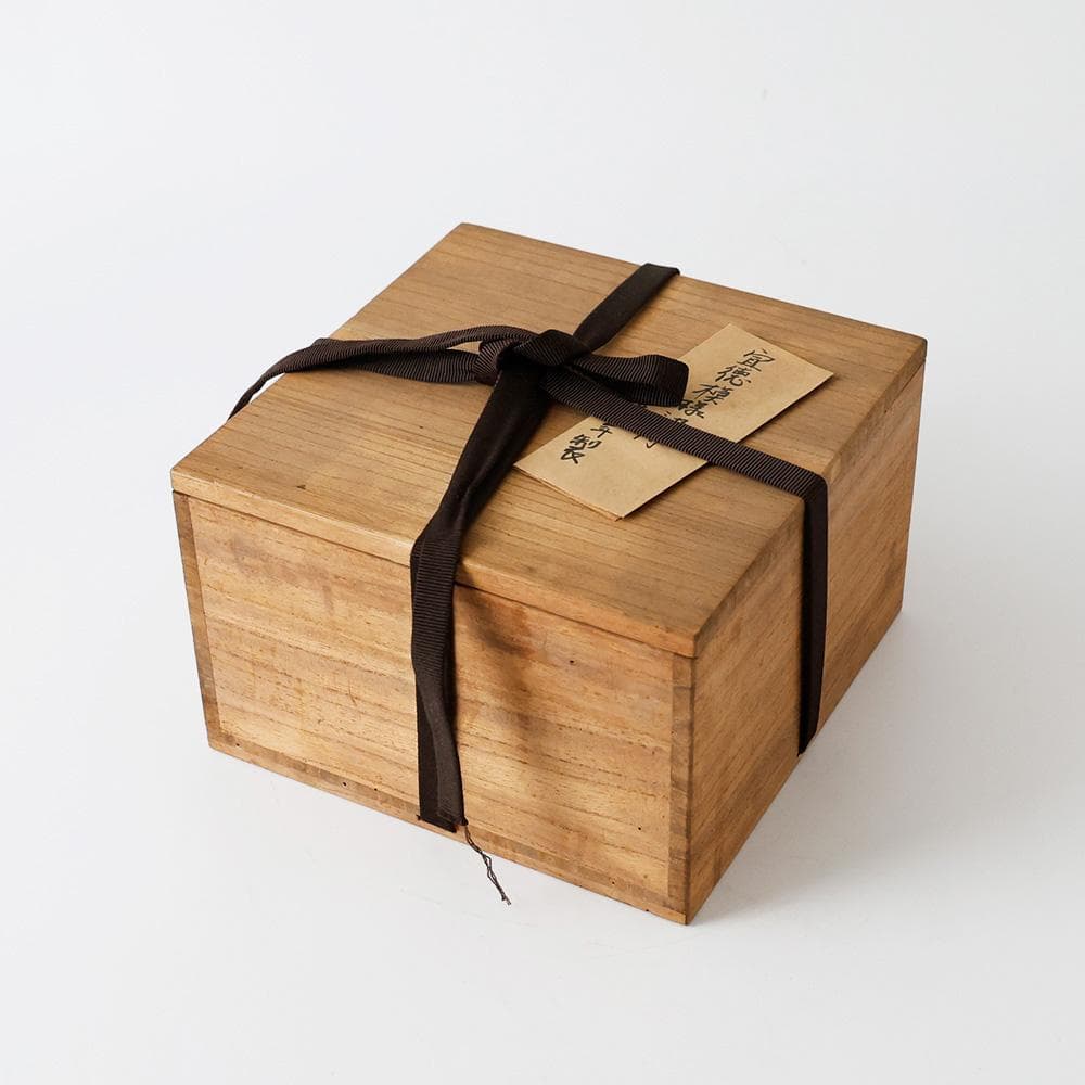 幕末〜明治時代 成化年製 染付（そめつけ）南京写 唐草文 中鉢 古伊万里 有田焼