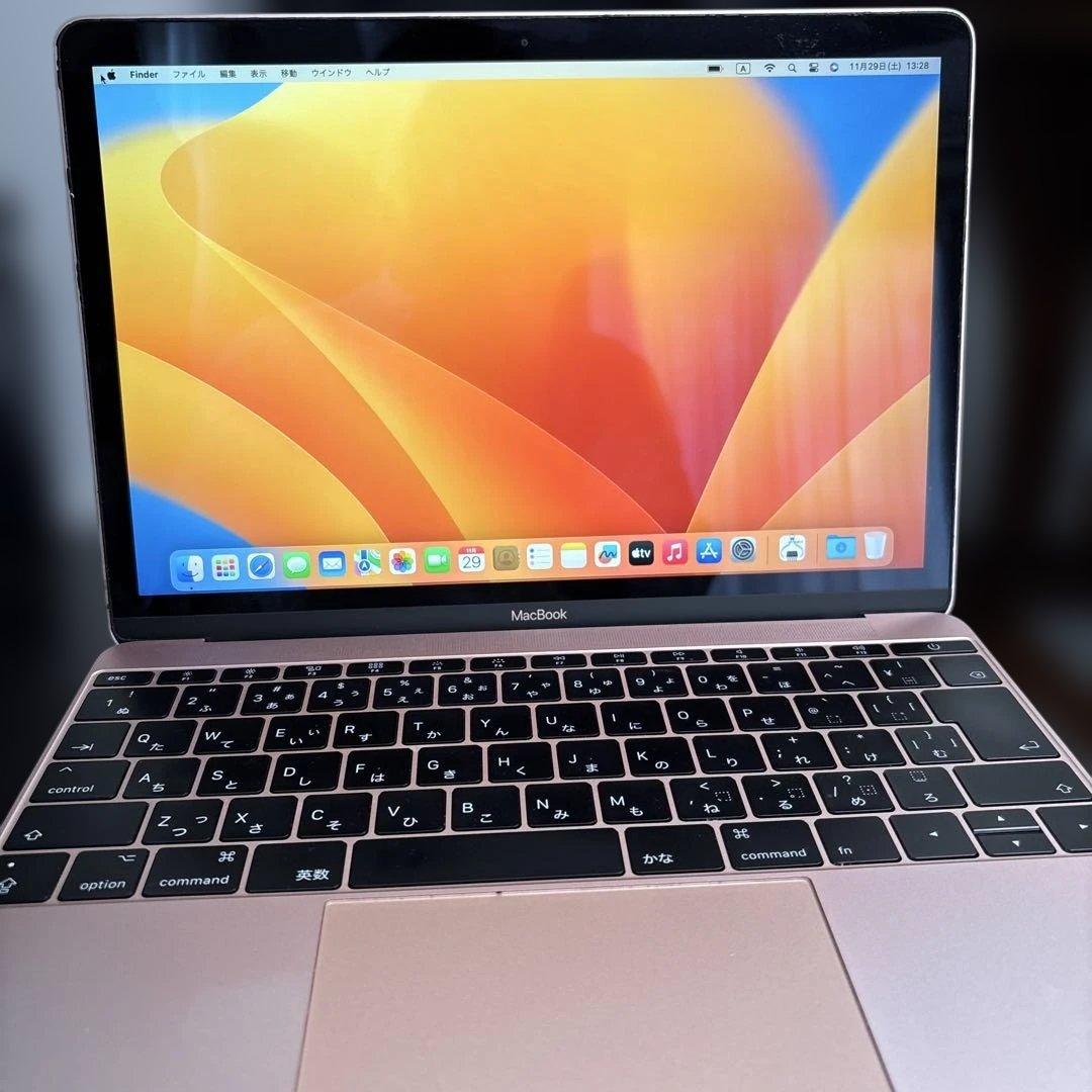 【美品】MacBook Retina 2017年モデル A1534 256GB