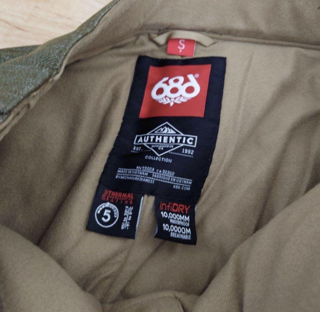 686 スノーボード ウェア 上下セット S レディース ボードウエア