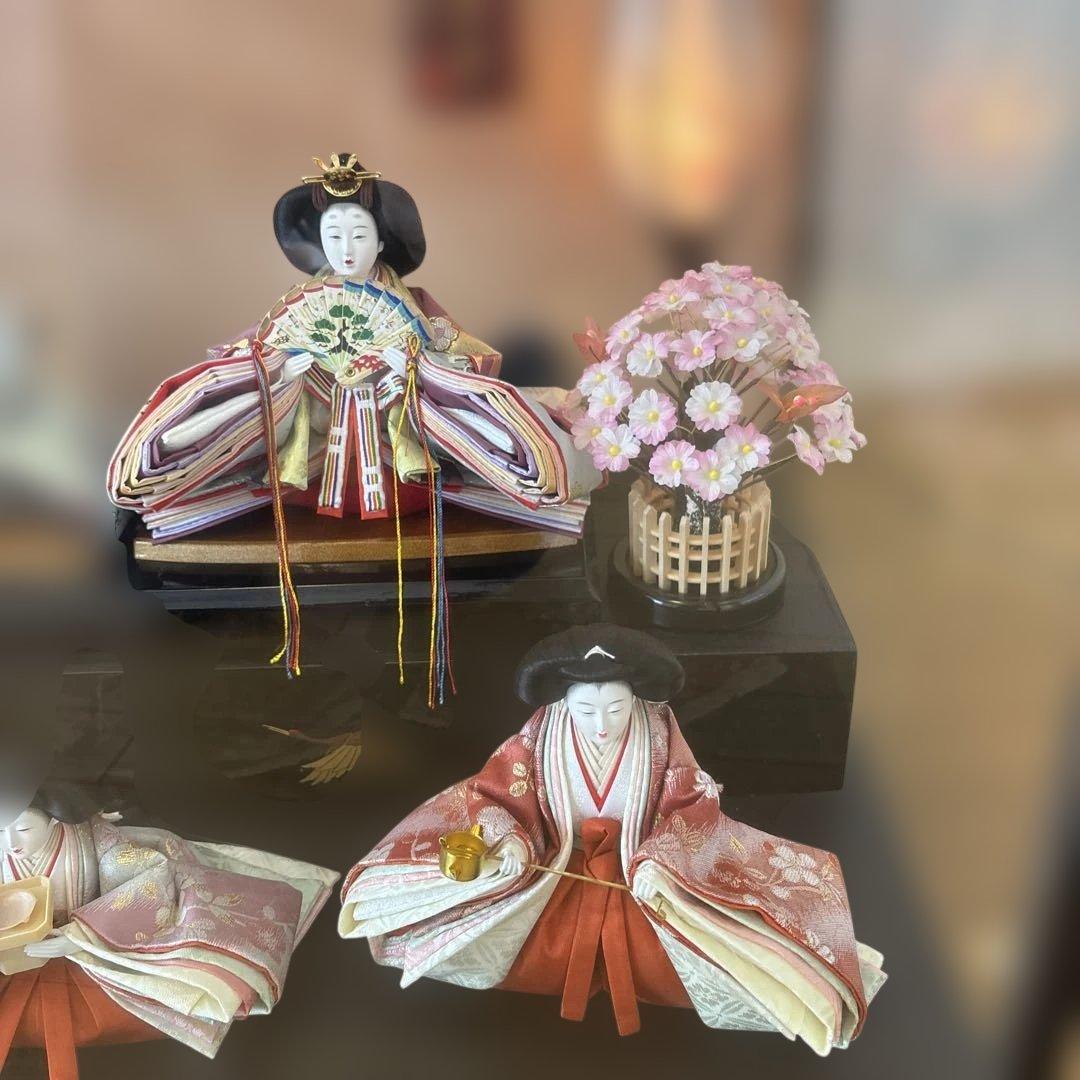 【美品】京童作　雛人形