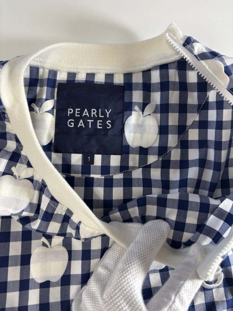 1 PEARLY GATES パーリーゲイツ プルオーバー　スニードブルゾン