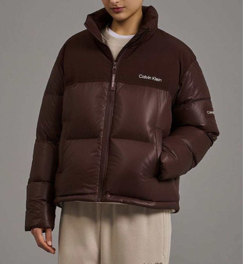   ブラウン ダウンジャケット