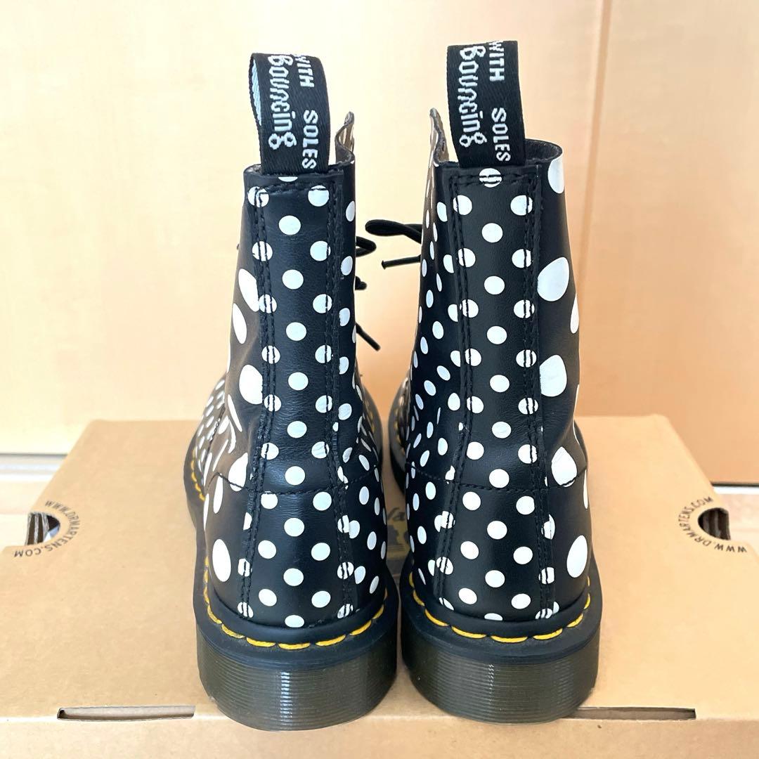 【美品】ドクターマーチン　8ホール　UK5 ドット柄