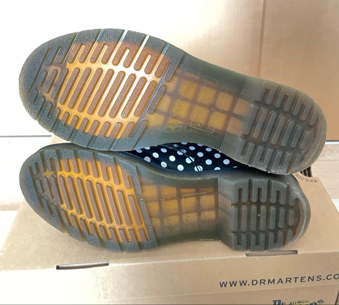 【美品】ドクターマーチン　8ホール　UK5 ドット柄