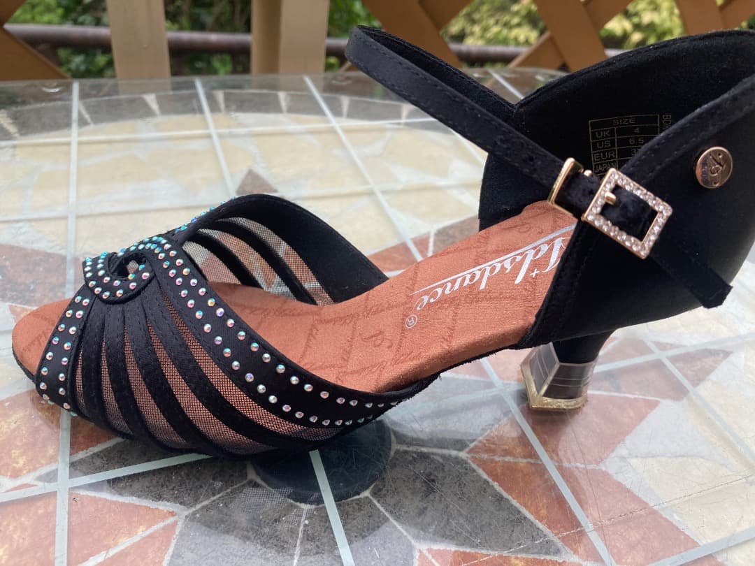 社交ダンス用 兼用シューズ 23cm ヒール6cm