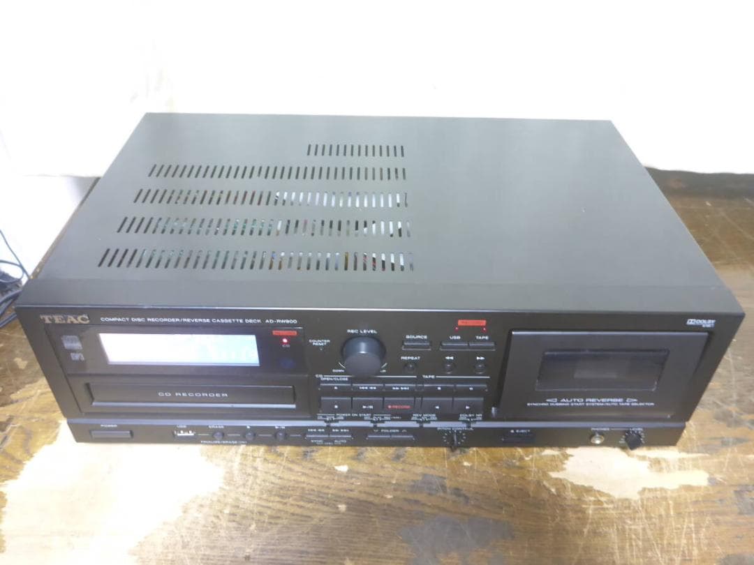 TEAC AD-RW900 CDカセットレコーダー　ティアック B