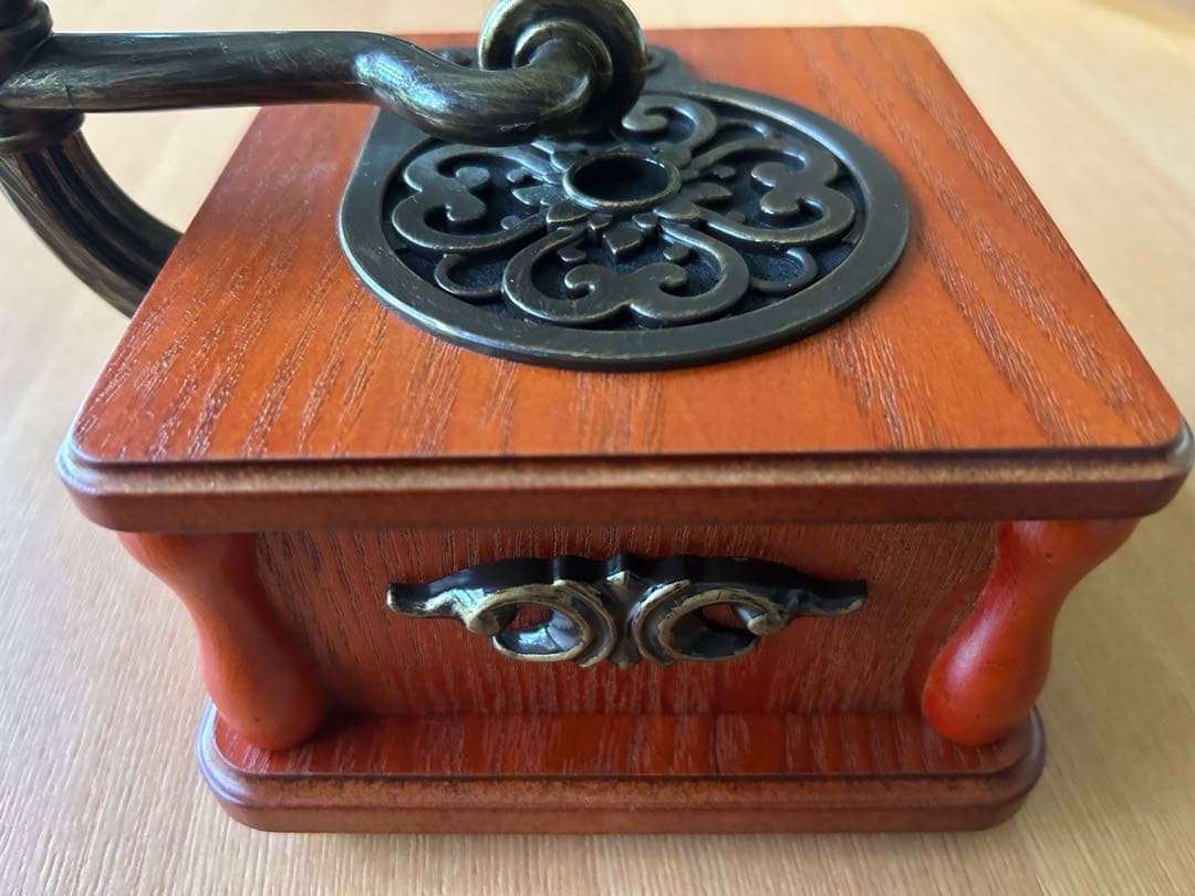 木製レトロ Bluetooth 蓄音機型 ポータブル スピーカー ミニ