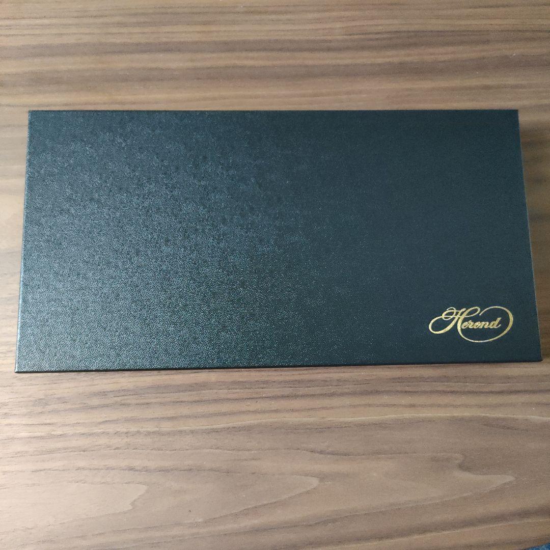 Herend 　ペアフルーツボウル　アポニーグリーン