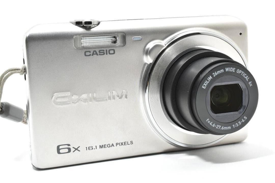 極美品 カシオ　CASIO EXILIM EX-ZS26 シルバー ＃A350