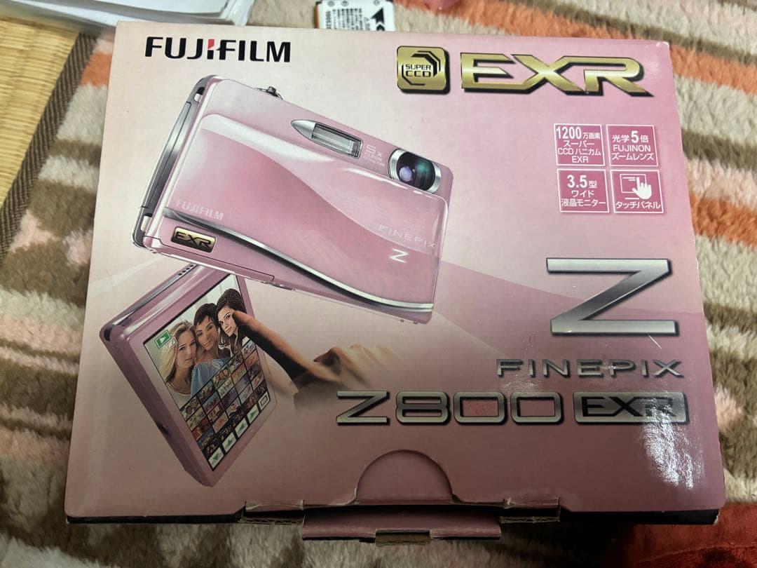富士フイルム FUJIFILM FinePix Z800 EXR ピンク