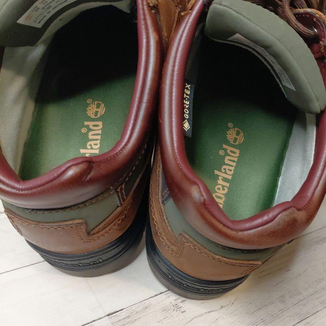 美品✨Timberland ヘリテージ MOC TOE MID GTX 27