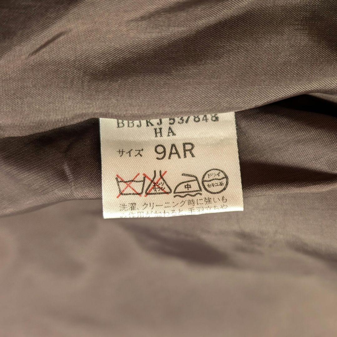 【Brooks Brothers】希少80sネップツイードハーフコート　ブラウン