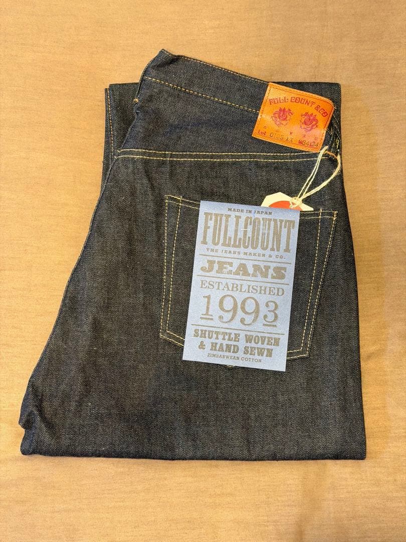 0105XX デニム　ワイドパンツ　ヘビーオンス ミィ