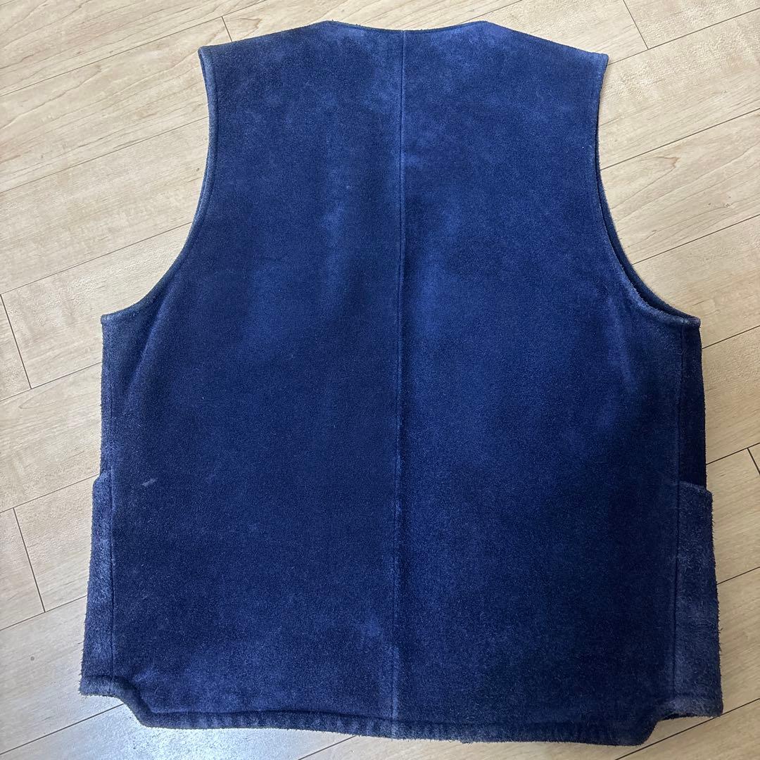 Tenderloin ネイビー スウェードレザー Sサイズ