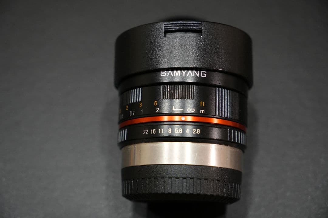 SAMYANG 8mm F2.8 FUJIFILM Xマウント　魚眼