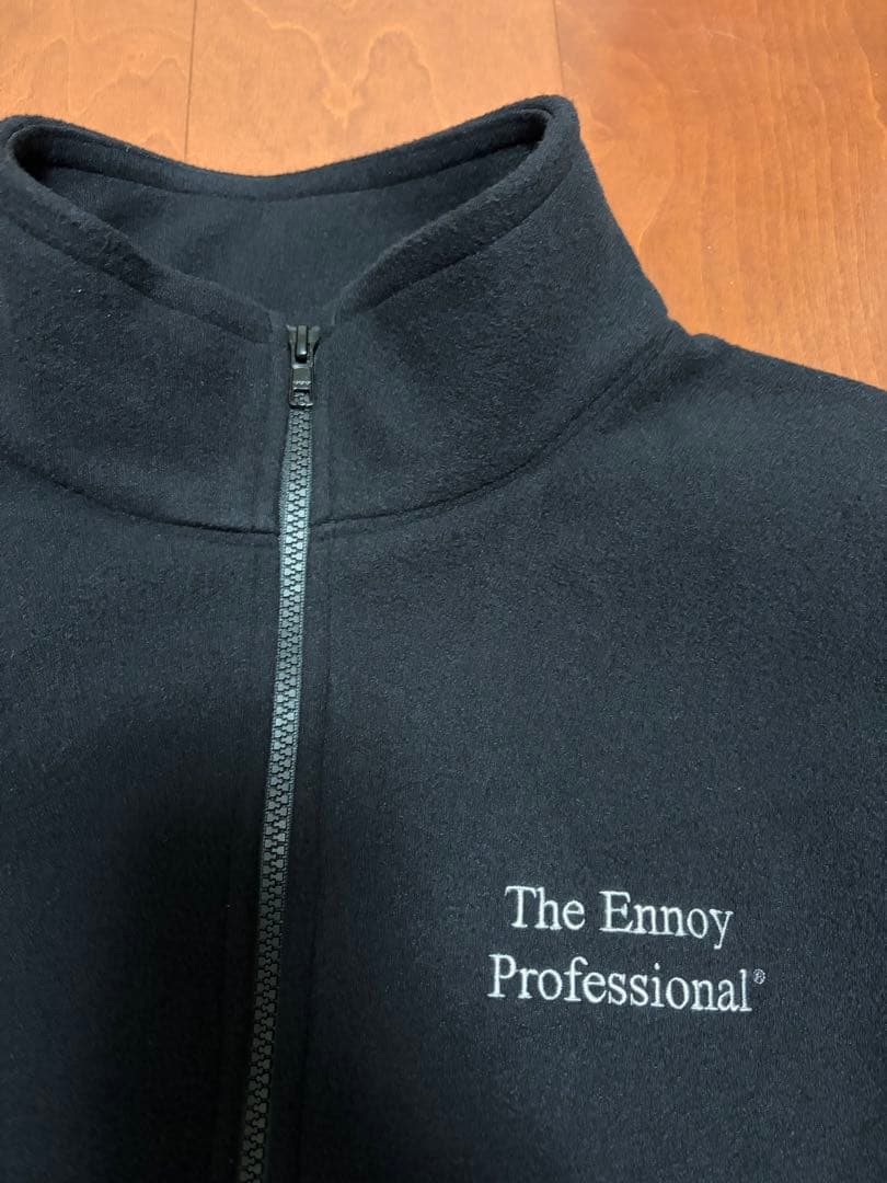 ennoy PROFESSIONAL FLEECE VEST （BLACK） Ｌ