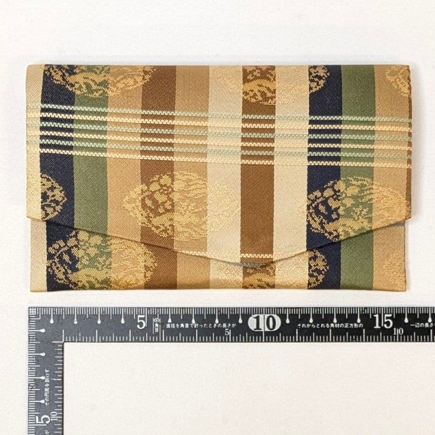 【セット売り・新品】 名物裂　江戸和久田金襴　金剛金襴　念珠入れ　懐紙入れ　正絹