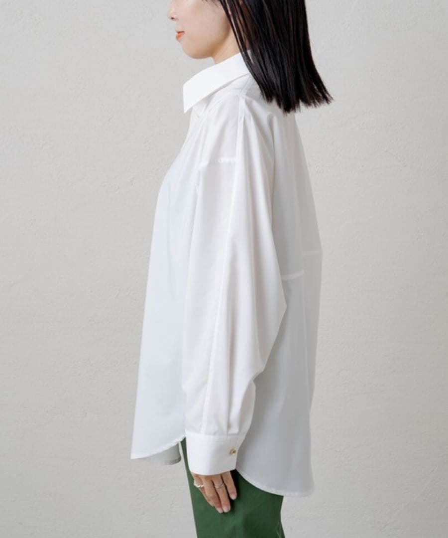 Loungedress(ラウンジドレス) 「ライトサテンBIGシャツ」