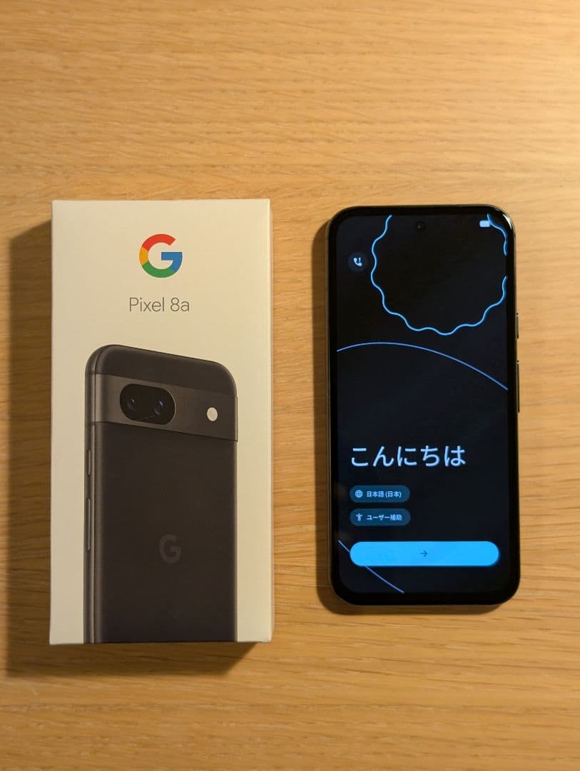 Google Pixel 8a 128GB Obsidian SIMフリー 黒