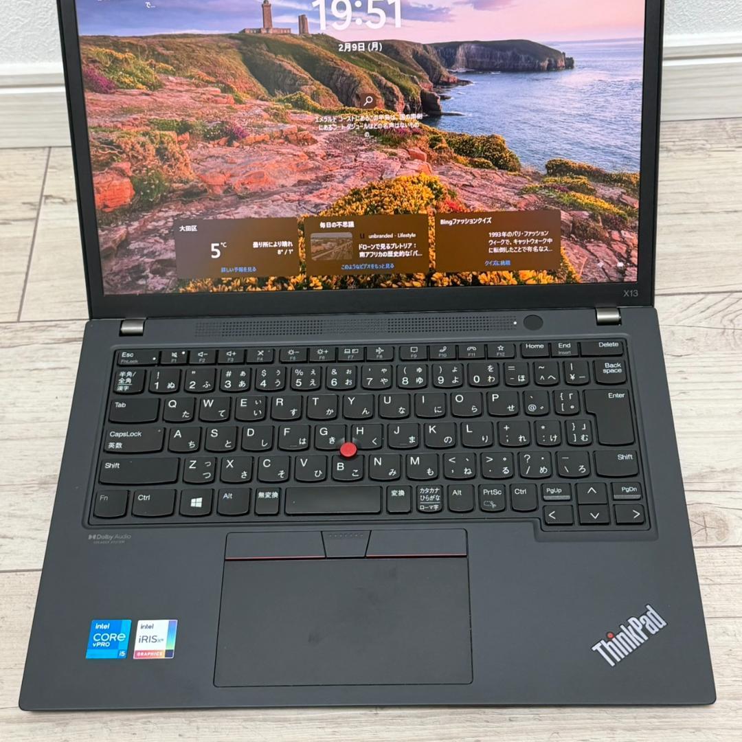高性能♫お手頃価格♬ ThinkPad i5 11世代 メモリ8GB 256GB