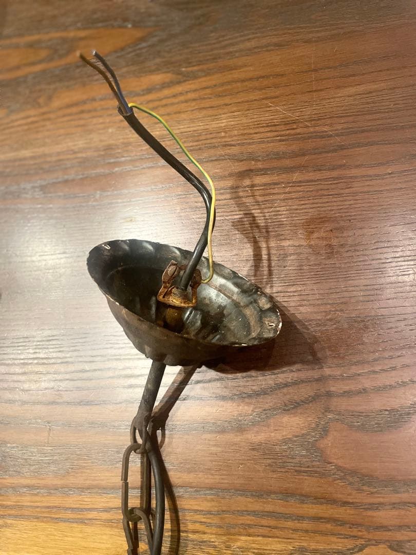 ヨーロッパ　クラシック ペンダントランプ　アイアン　ガラス 陶器　ランタン型