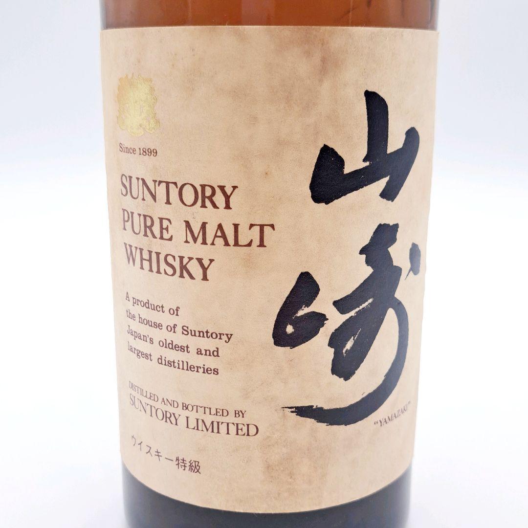 ウイスキー サントリー 山崎 ノンエイジ ピュアモルト 特級表記 760ml
