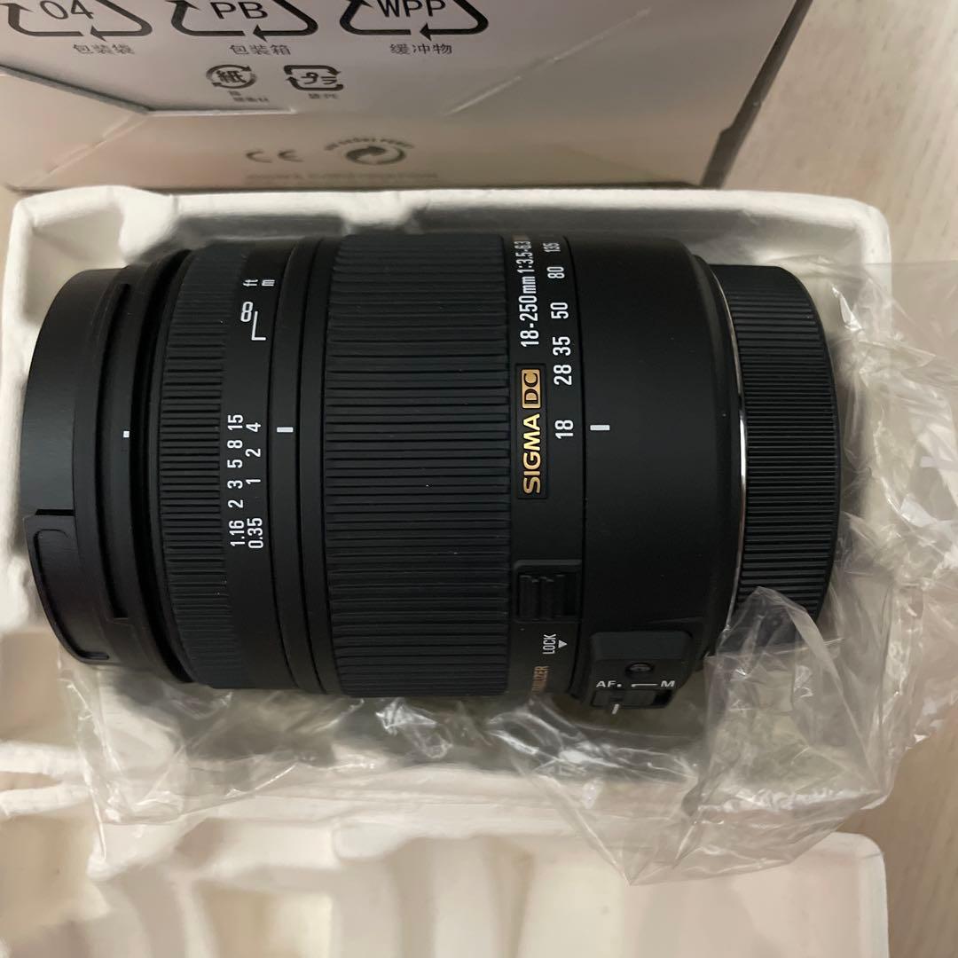 その他 SIGMA18-250mmF3.5-6.3DC MACRO OS Canon