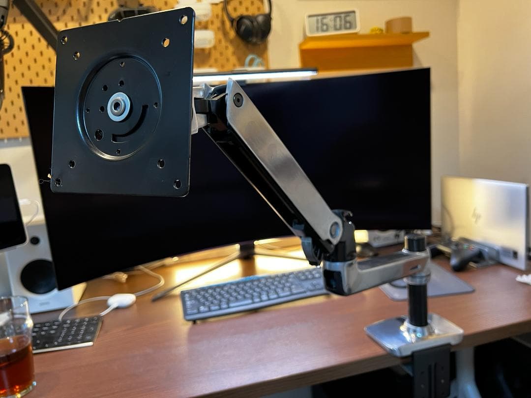 【中古】ERGOTRON エルゴトロン LX デスク モニターアーム