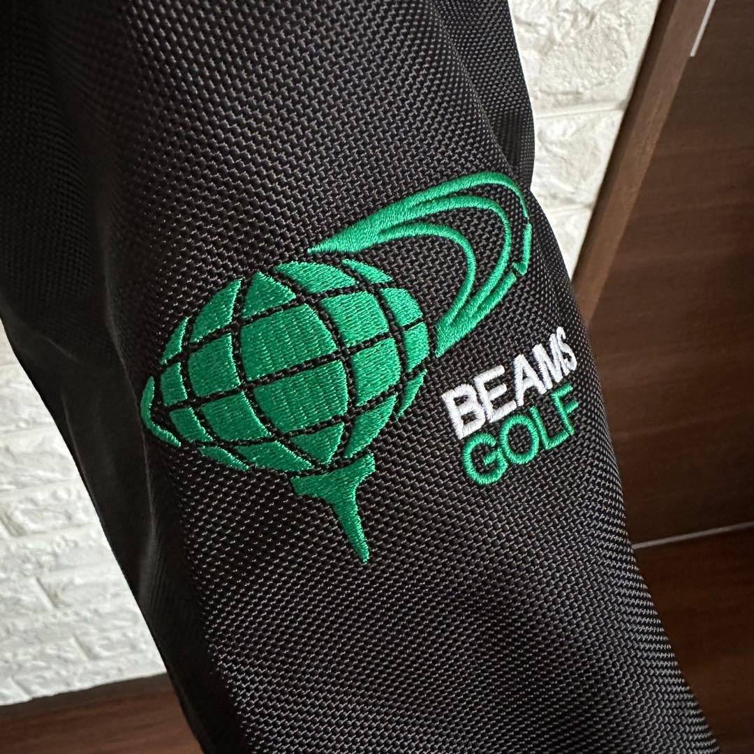 美品 BEAMSゴルフ クラブケース セルフスタンド キャディバック