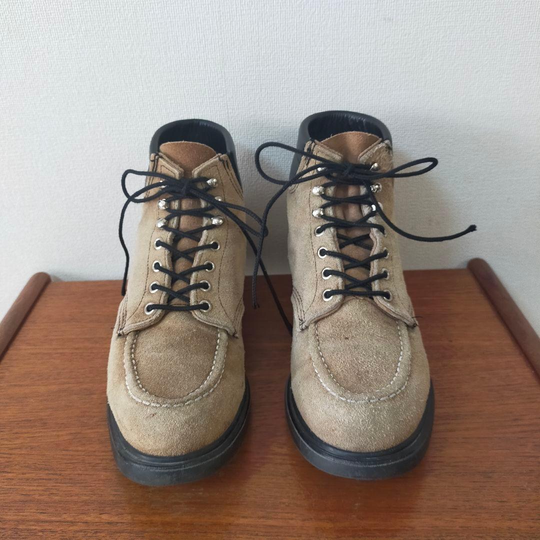 RED WING　8118　8D　刺繍羽根タグ　スーパーソール　ワークブーツ