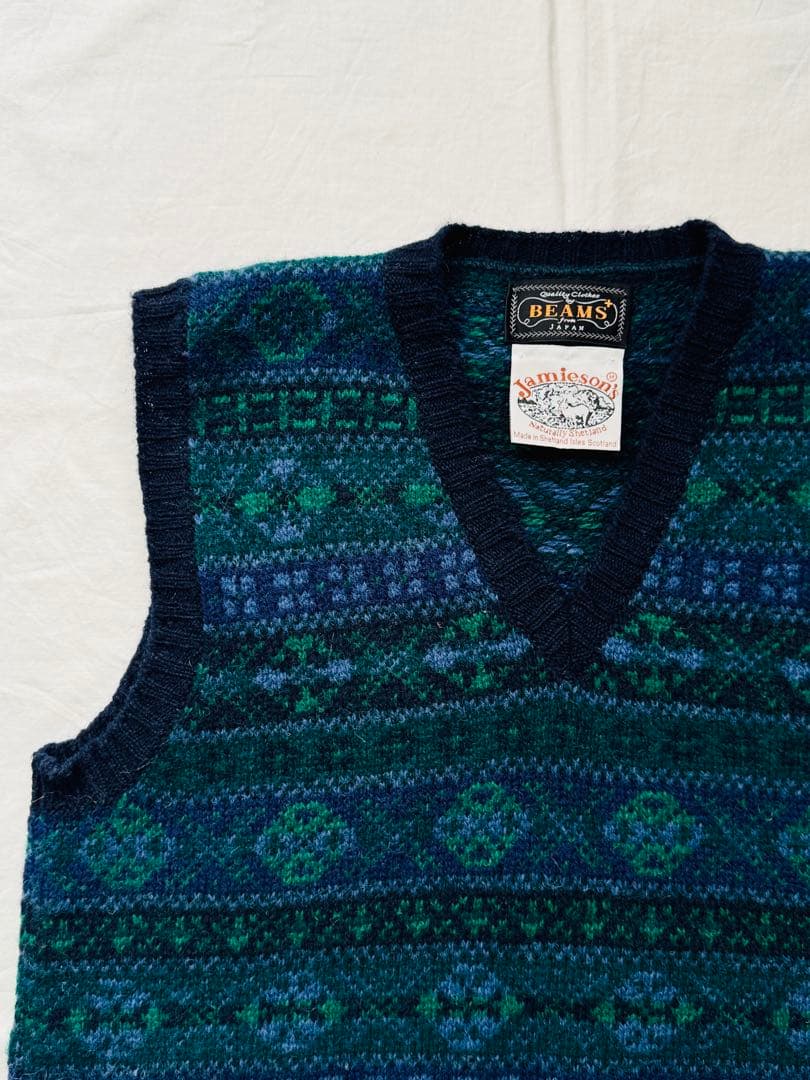 JAMIESON'S BEAMS PLUSフェアアイルニット RRL ALDEN