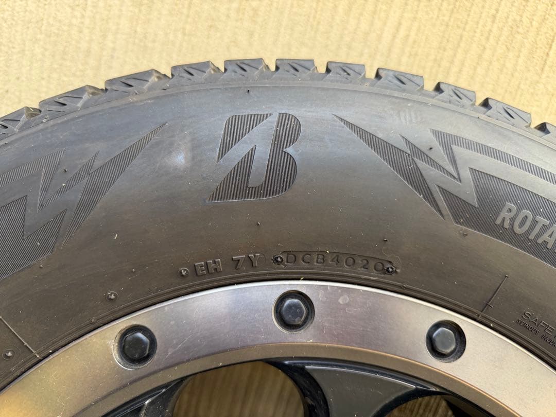 ランクル　プラド ホイール　17インチ　スタッドレスタイヤ付き2万キロ以下