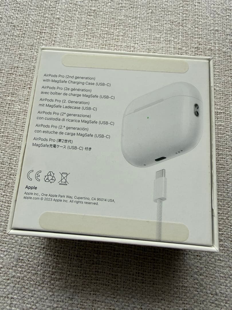 AirPods Pro 2 （USB-C）本体 交換用イヤーチップ付き