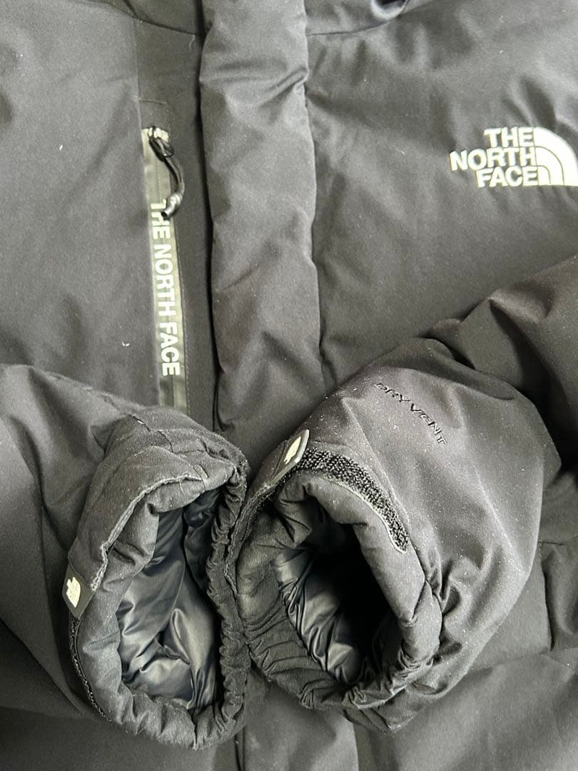 THE NORTH FACE ／ダウンジャケット／メンズXL／黒／補修アリ