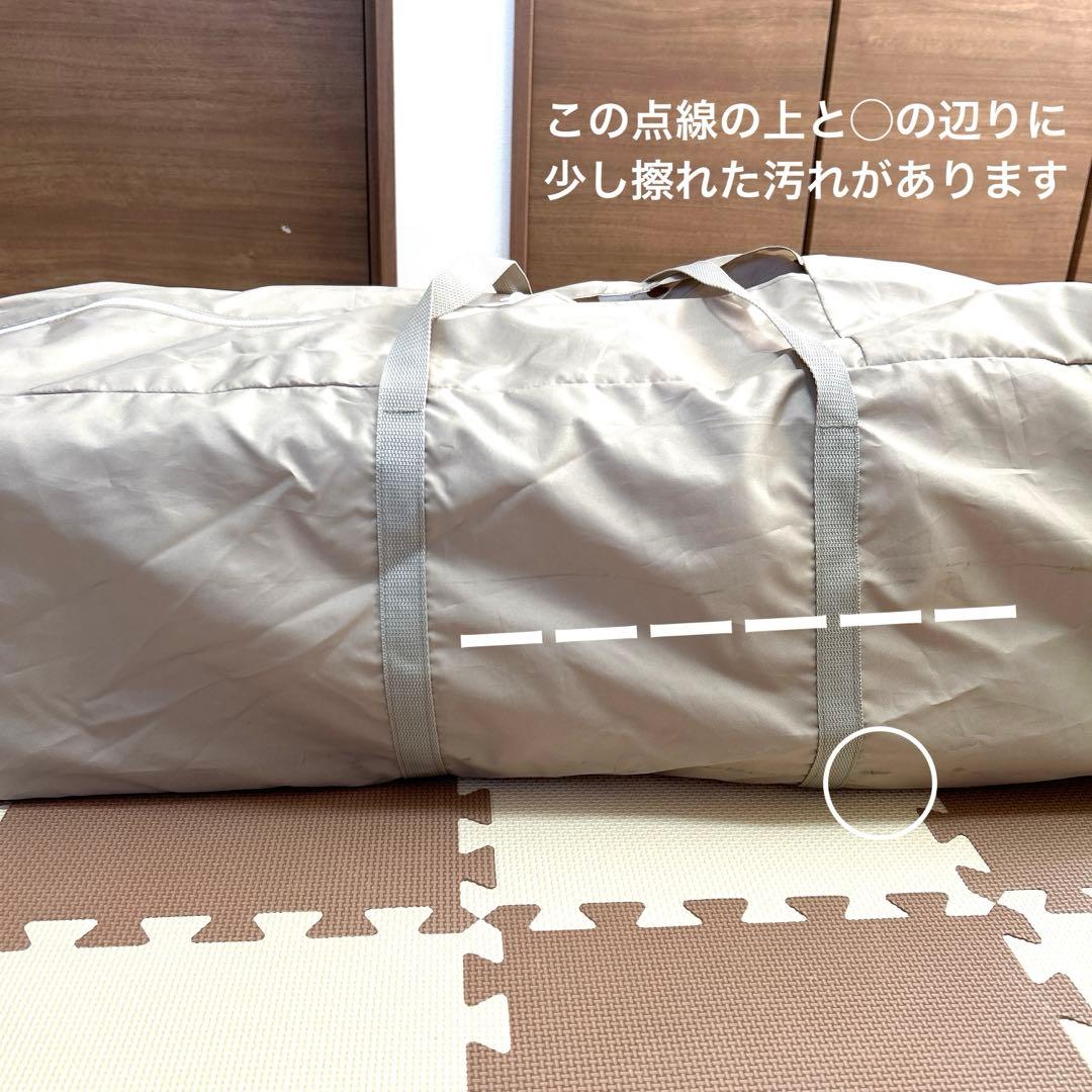 ココネルエアー(ベージュブラウン)【Aprica】折りたたみベビーベッド