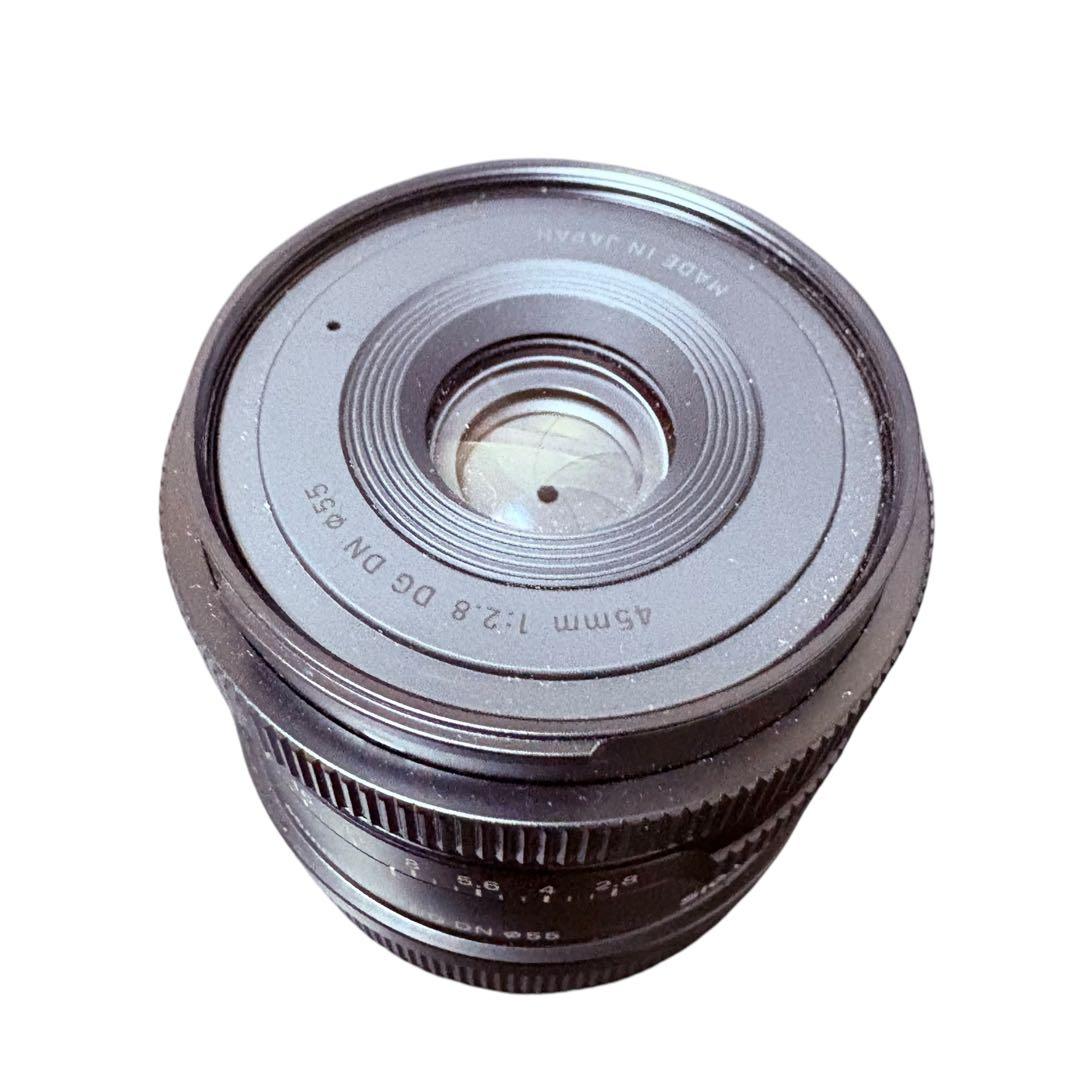 美品 SIGMA 45mm F2.8 DG DN Lマウント ライカ