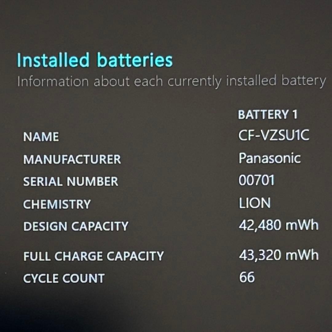 067準美品 レッツノートCF-SV1 i5 第11世代 16GB office