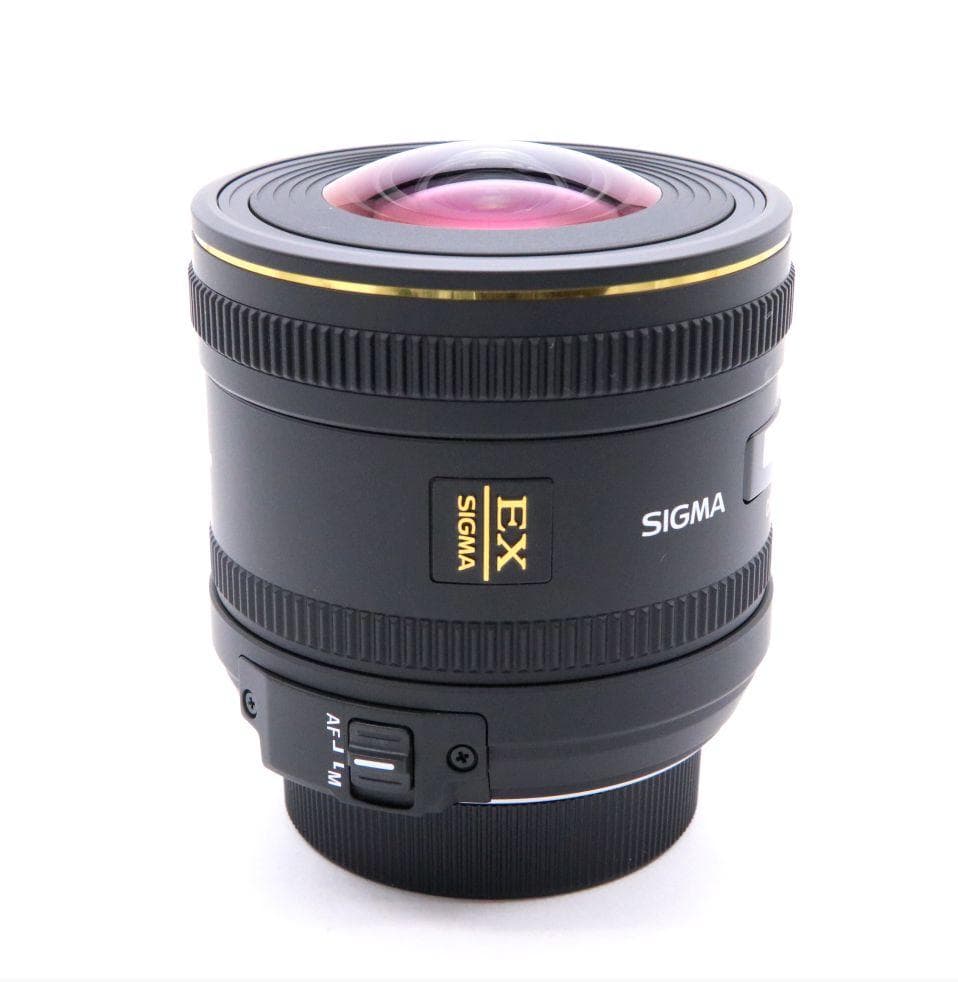 ニコンＦ用 魚眼レンズ　SIGMA 4.5mm F2.8 EX DC HSM