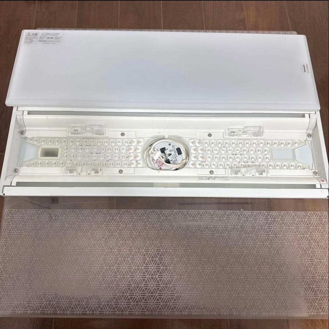 【Panasonic】LEDシーリングライト パネルタイプ　胡麻文様