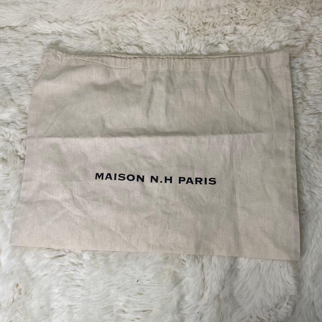 MAISON N.H PARIS カゴバッグ 丸型バッグ 夏 ベージュ