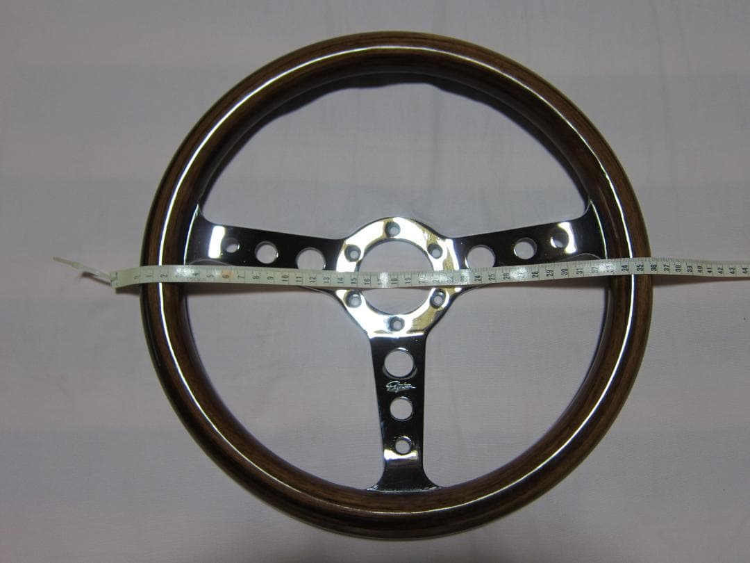 【美品】Payton ウッド ステアリングホイール 直径36cm