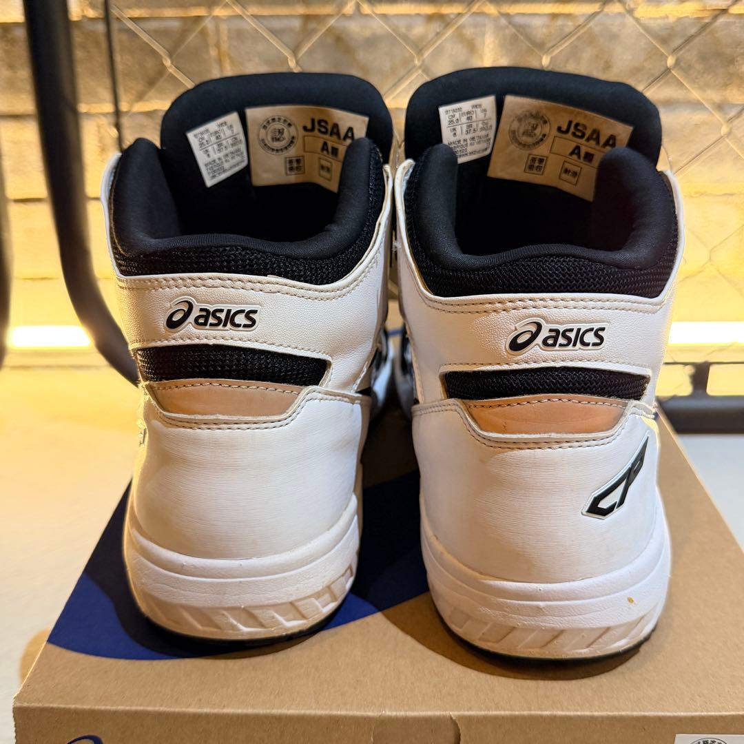 【美品】アシックス ウィンジョブ CP304 安全靴 25cm ユニセックス