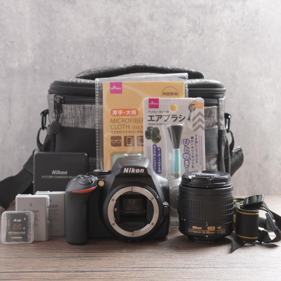 ✨綺麗に撮れる✨Wi-Fi✨初心者に✨Nikon D3500　987-1