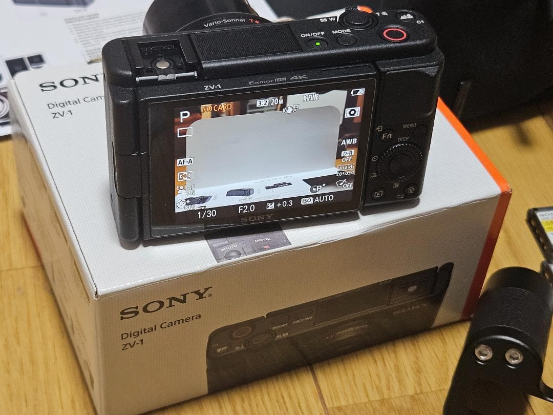 SONY VLOGCAM ZV-1 24-70mmF1.8-2.8+アクセサリー