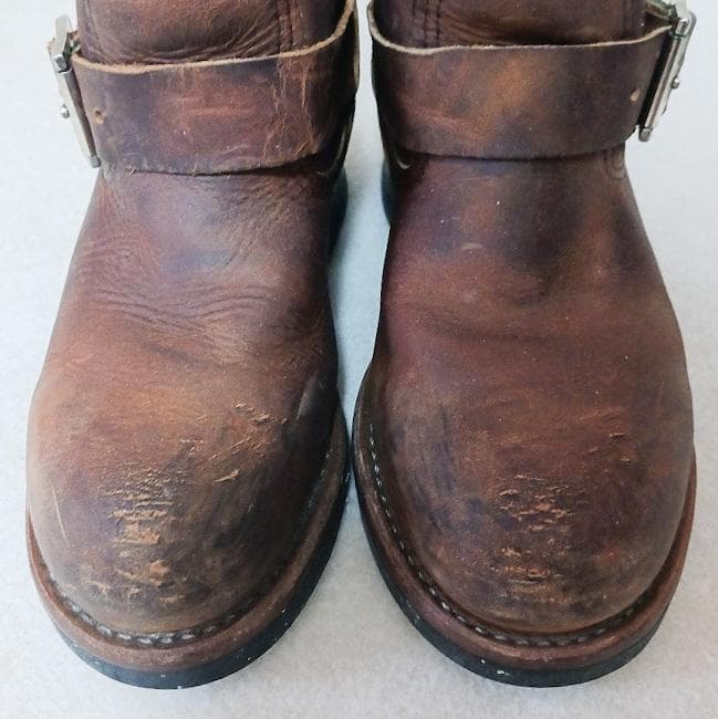レッドウィング　エンジニアブーツ　オイルドレザー　ブラウン　２３㎝
