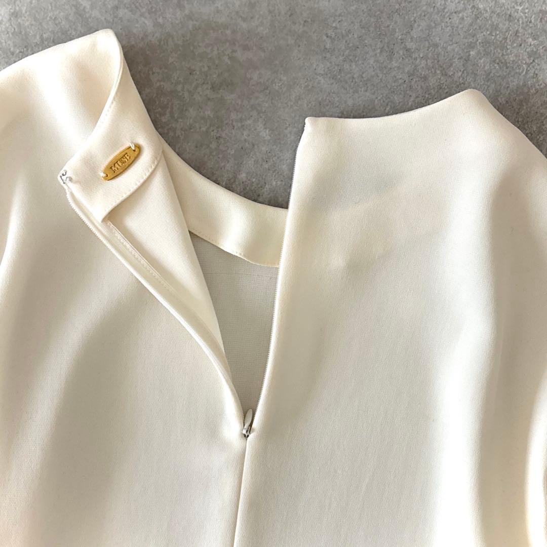 美品 ミューズドゥドゥズィーエムクラス トリアセジョーゼットオーバーブラウス