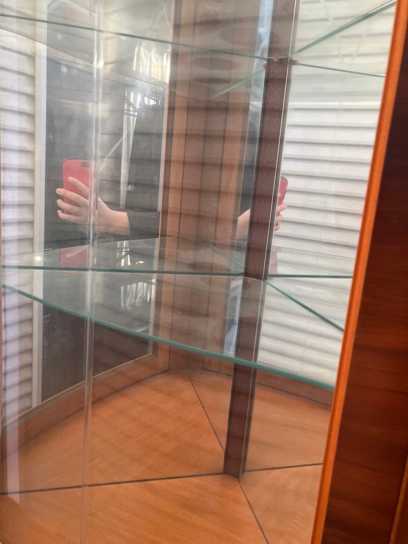 コーナーキャビネット　棚　ケース