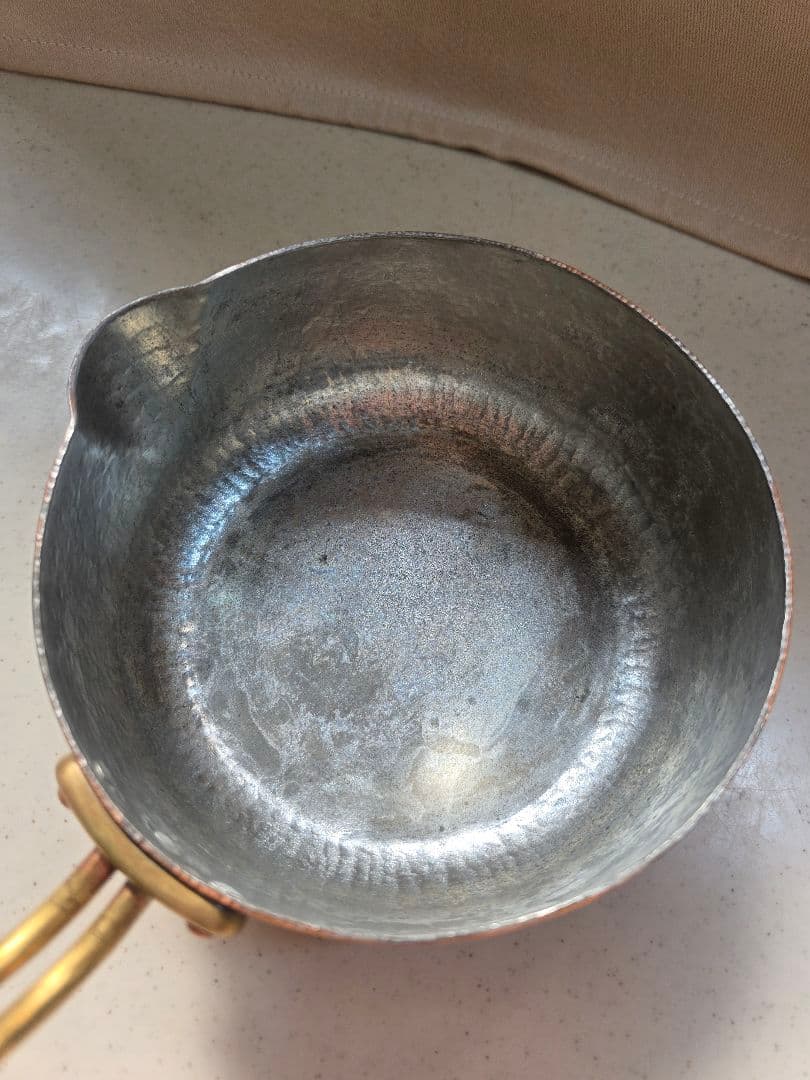 水野正美　ミルクパン　片手鍋　銅製